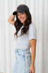 Casquette - charcoal