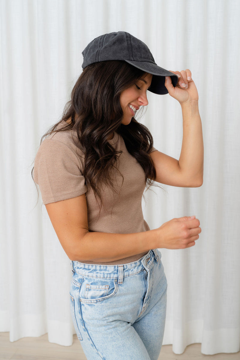 Casquette - charcoal