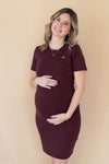 Robe CAMILLE - bourgogne