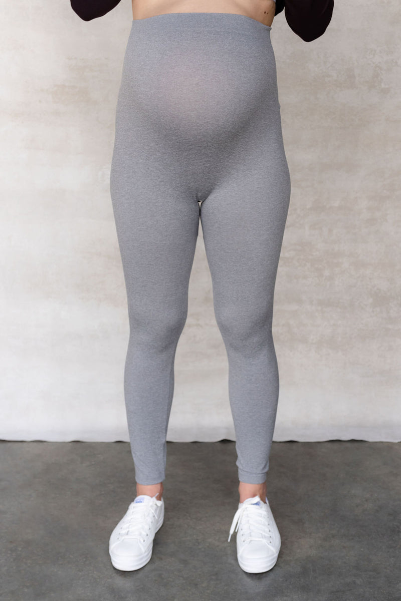 Legging sans couture - gris pâle