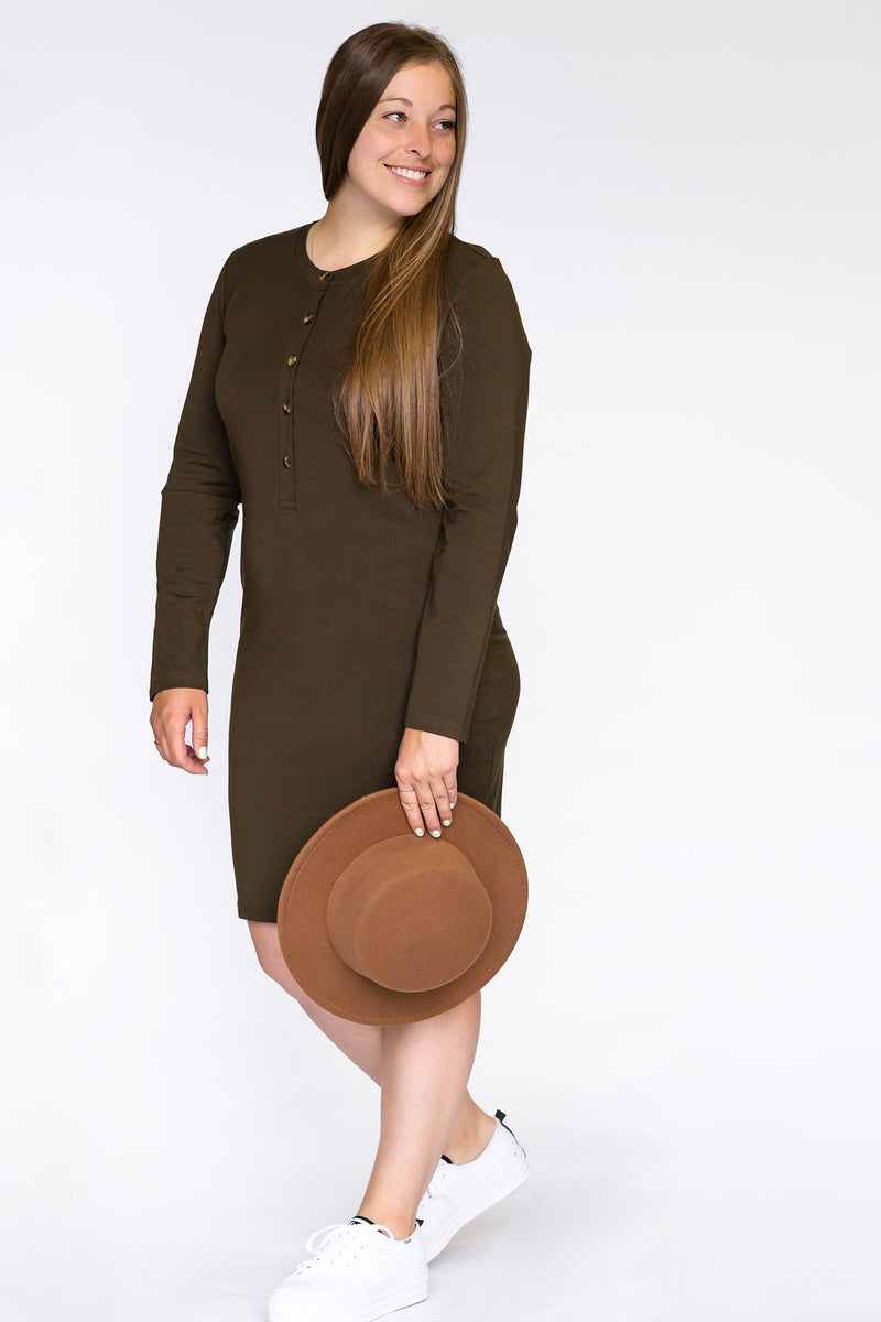 Chapeau de feutre plat - caramel