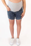 Shorts avec franges - denim